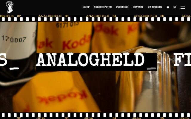 ANALOGHELD homepage
