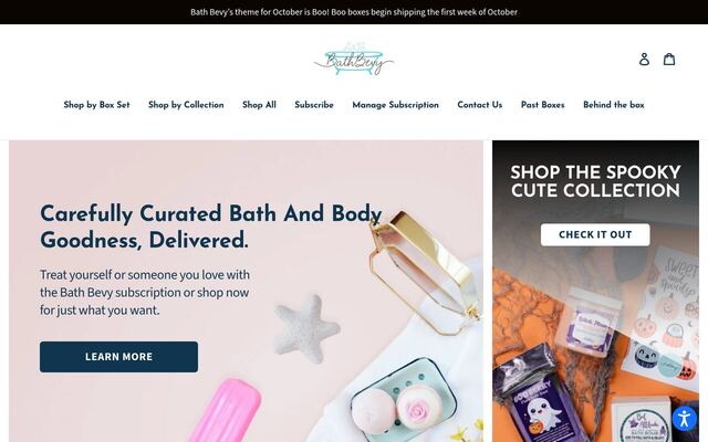 Bath Bevy homepage