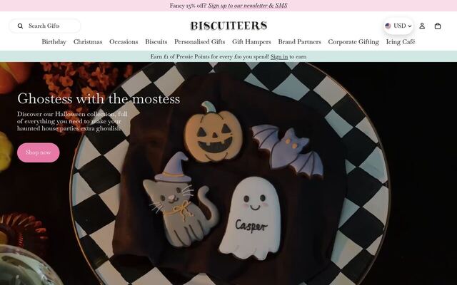 Biscuiteers homepage