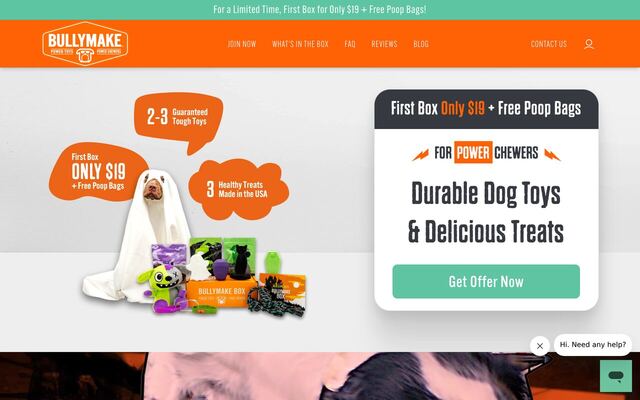 Bullymake homepage