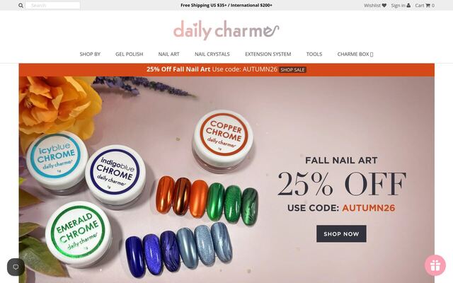 Charme Box (Daily Charme) homepage