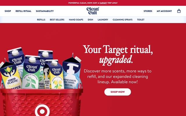 Cleancult homepage