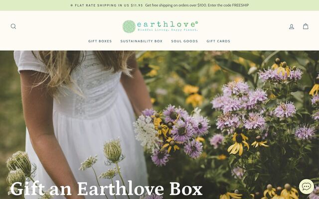 Earthlove homepage