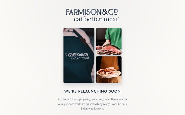 Farmison & Co homepage