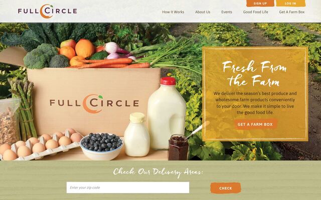Full Circle homepage