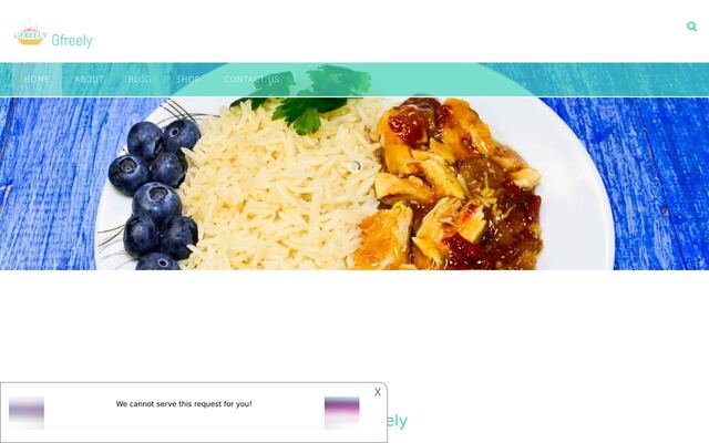 Gfreely homepage
