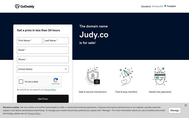 Judy homepage
