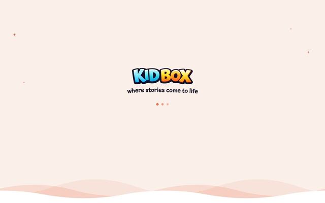 Kidbox homepage