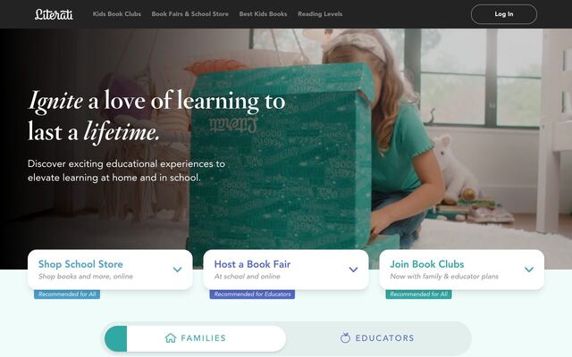 Literati homepage