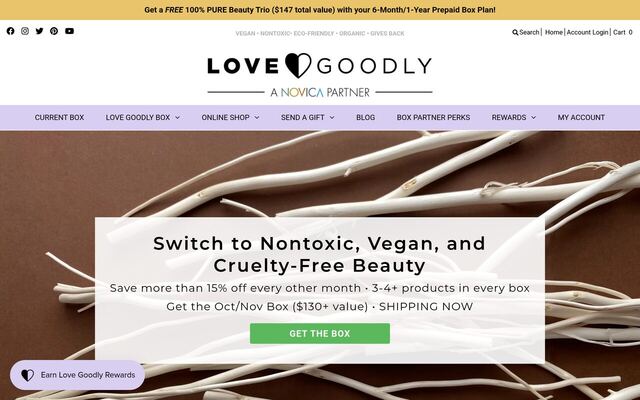 Love Goodly homepage