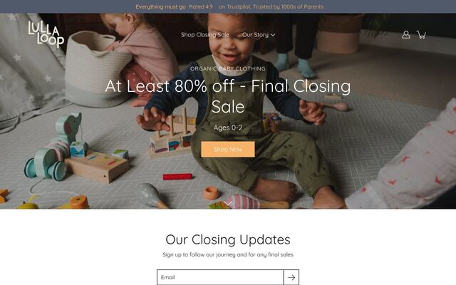 Lullaloop homepage