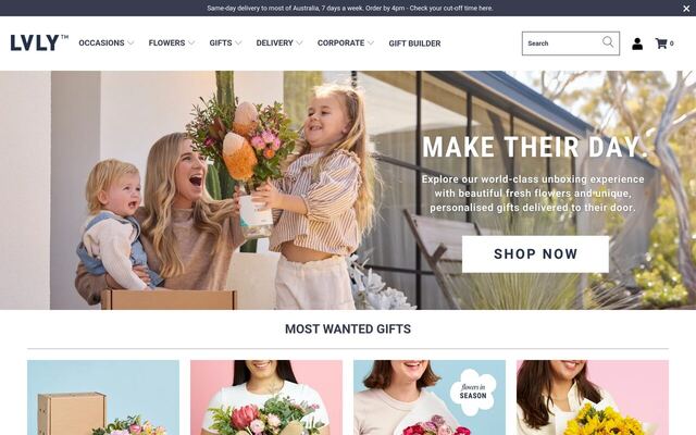 LVLY homepage