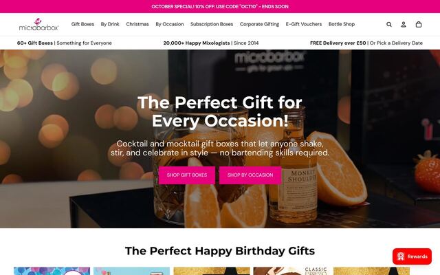 MicroBarBox homepage