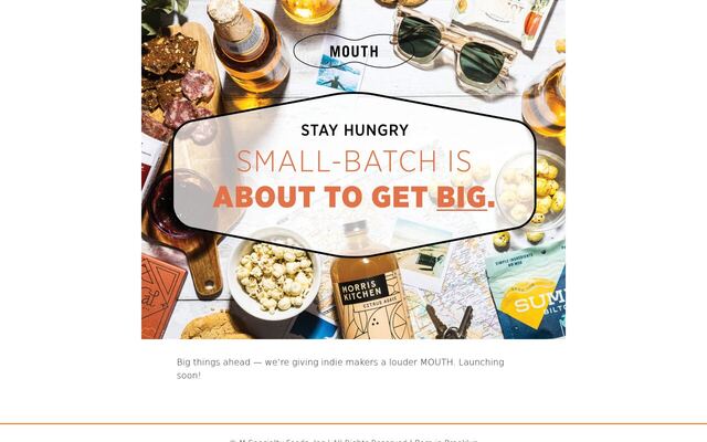 Mouth homepage