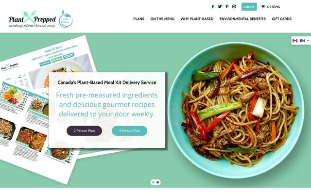 Plant Prepped homepage