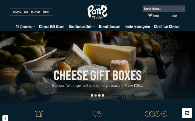 Pong Cheese homepage