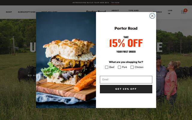 Porter Road homepage