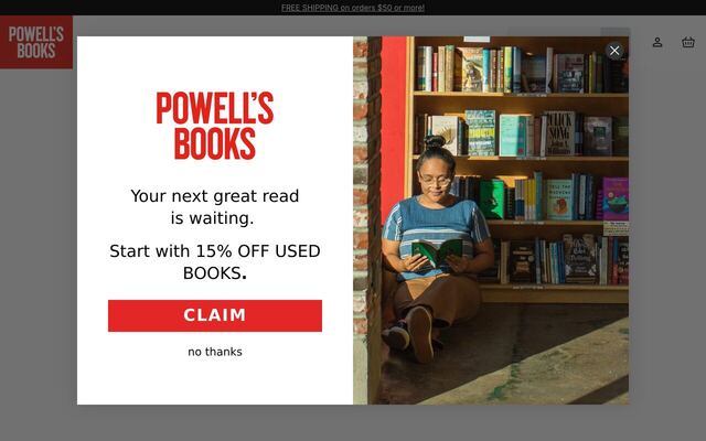 Powell's Indiespensable homepage