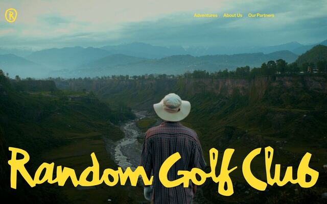 Random Golf Club homepage