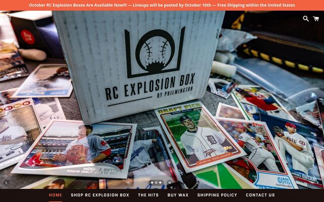 RC Explosion Box homepage