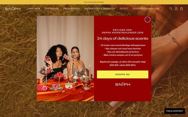 Sniph homepage