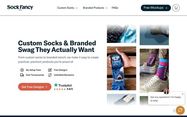 Sock Fancy homepage