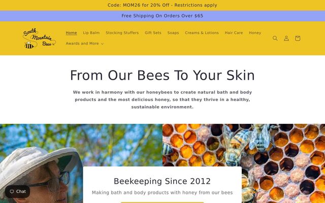 South Mountain Bees Soap of the Month Club homepage