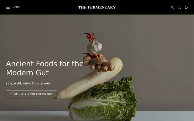 The Fermentary homepage