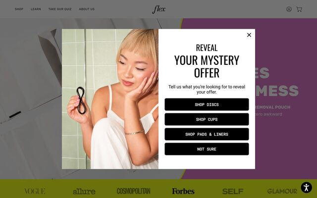 The Flex Company homepage