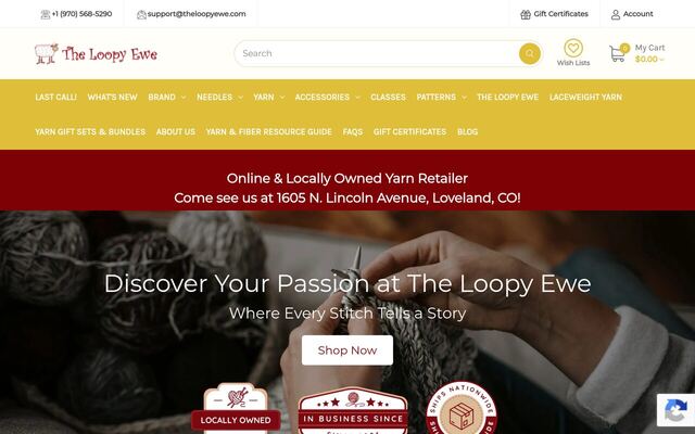 The Loopy Ewe Sock Club homepage
