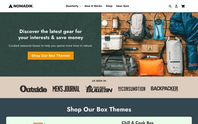The Nomadik homepage