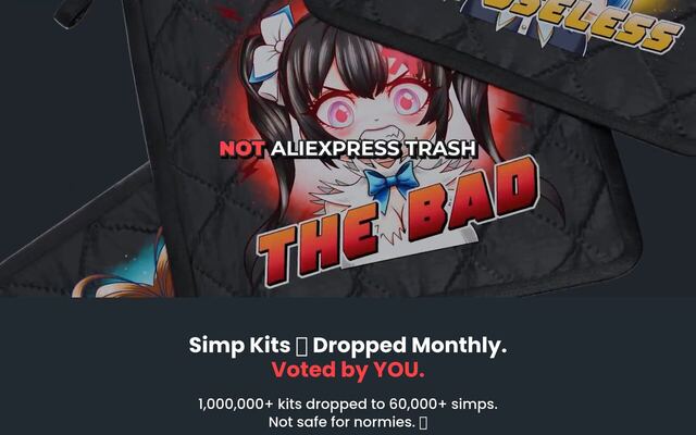 The Otaku Box homepage