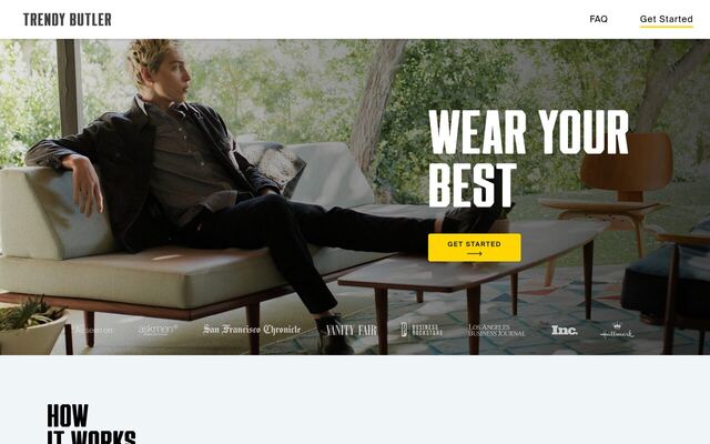 Trendy Butler homepage