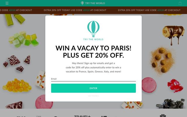 Try the World homepage