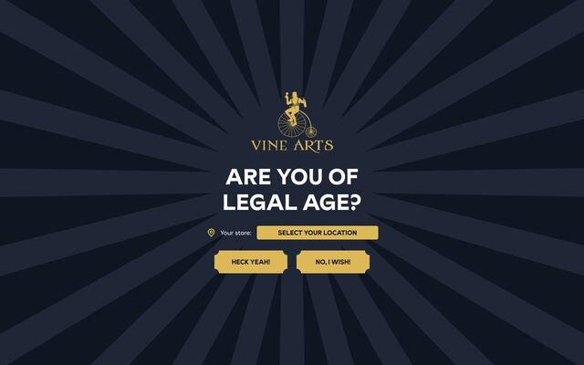 Vine Arts Cocktail Club homepage