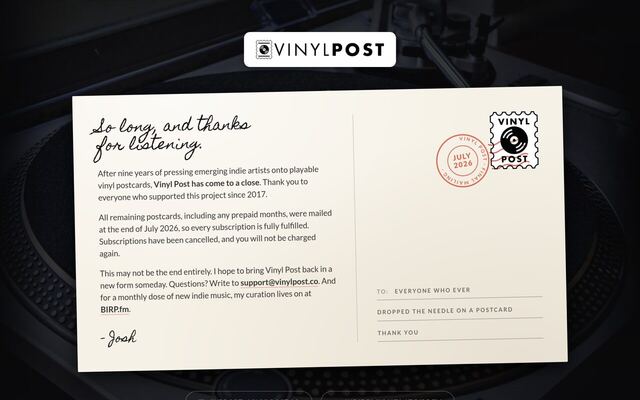Vinyl Post homepage
