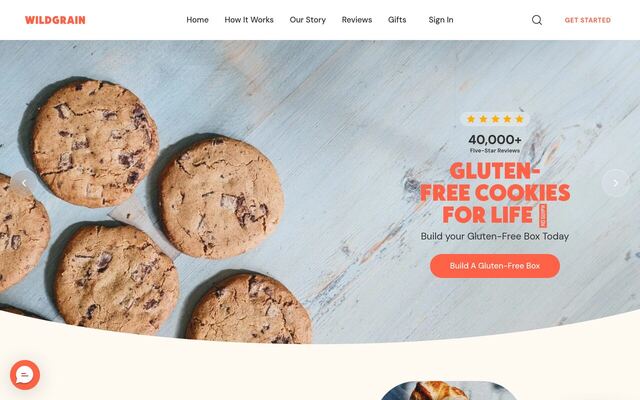 Wildgrain homepage