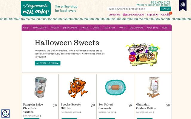 Zingerman's Artisan Cheese Club homepage